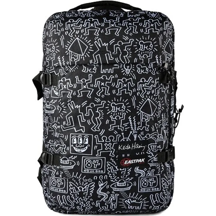 Eastpak Travelpack Weekender, Reisetasche aus 100% Polyester, 33 cm x 23 cm x 51 cm, schwarz