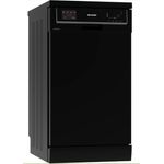 Sharp QW-HS12F47EB-DE Stand-Geschirrspüler, Schwarz, 45 cm