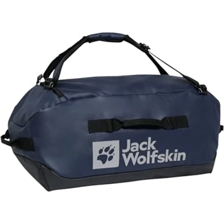 Jack Wolfskin All-In 65 Weekender Reisetasche, 70 cm, blau, 100% Polyester – Bild 2