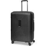 REDOLZ Mittelgroßer Hartschalen M+ Trolley | 46 x 30 x 66 cm | Koffer mit Dehnfalte von 82 auf 97 Liter | Ultra-leicht Polypropylen, 4-Doppelrollen & TSA | nur 3,7 kg