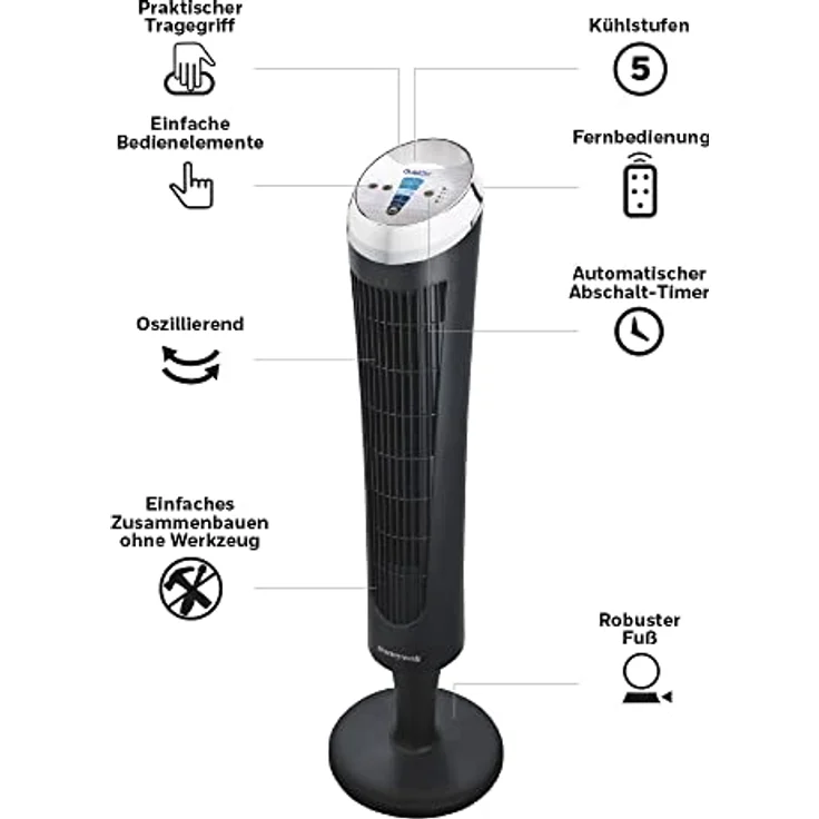 Honeywell QuietSet Tower – Bild 5