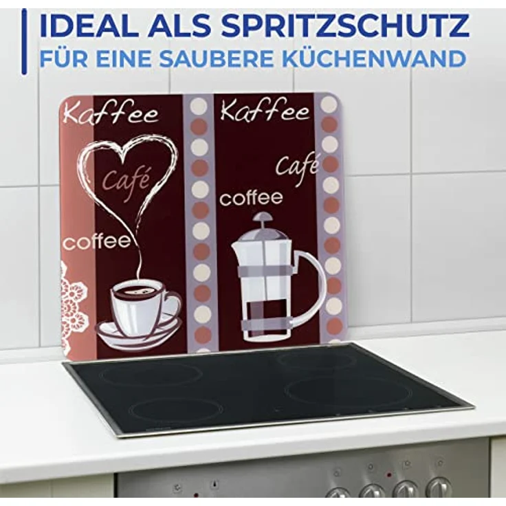 WENKO Multi-Platte Kaffeeduft Herdwand Wanddekor Wandschutz Herdwandschutz – Bild 6