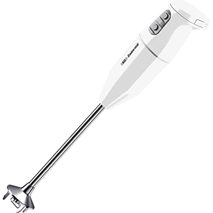 ESGE Zauberstab Cordless PRO, 2500 mAh Li-Ion Akku Stabmixer, Pürierstab, kabellos, bis zu 15.500 U/min, Eintauchtiefe 29 cm (weiß) 95300