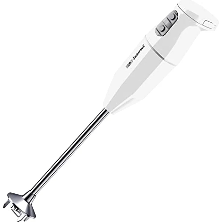 ESGE Zauberstab Cordless PRO, 2500 mAh Li-Ion Akku Stabmixer, Pürierstab, kabellos, bis zu 15.500 U/min, Eintauchtiefe 29 cm (weiß) 95300 – Bild 1