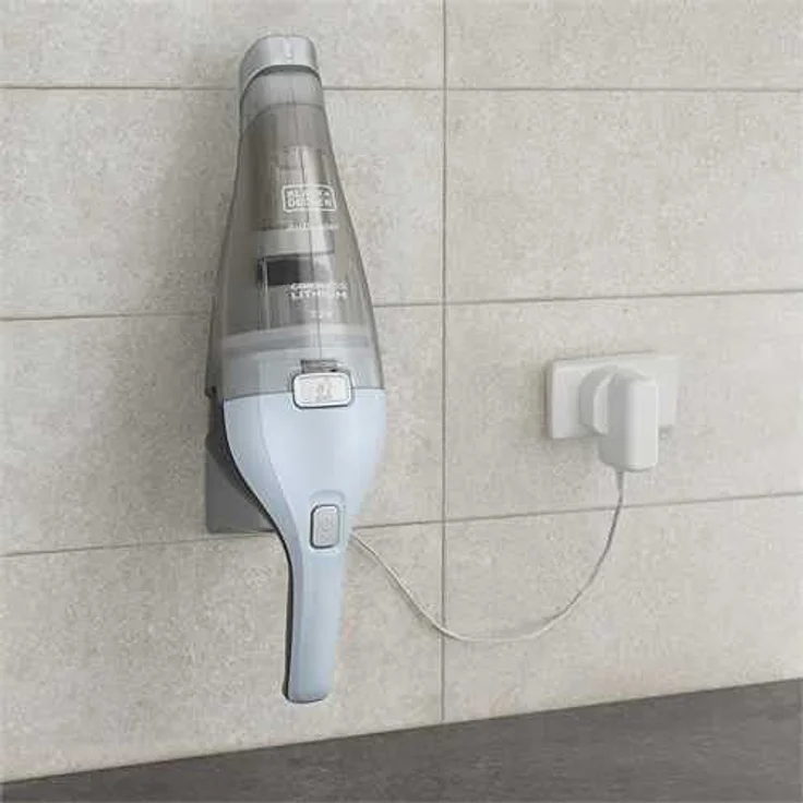 Black & Decker Dustbuster NVC215W NVC215W-QW, Himmelblau, 385 ml, 15.5 W, 385 milliliters – Bild 2