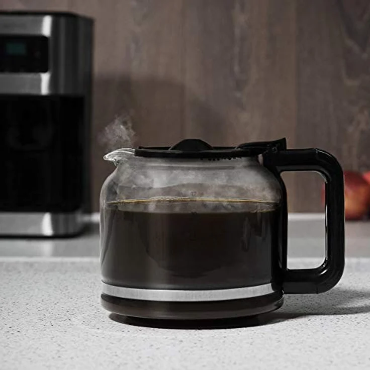 Cecotec Coffee 66 Smart Filterkaffeemaschine 950 W1,5L Hitzebeständige Kanne Permanentfilter 24 Stunden Timer Autoclean Exteme Aroma LCD Display Wärmplatte Abschaltautomatik Dosierer Schwarz Edelstahl – Bild 6