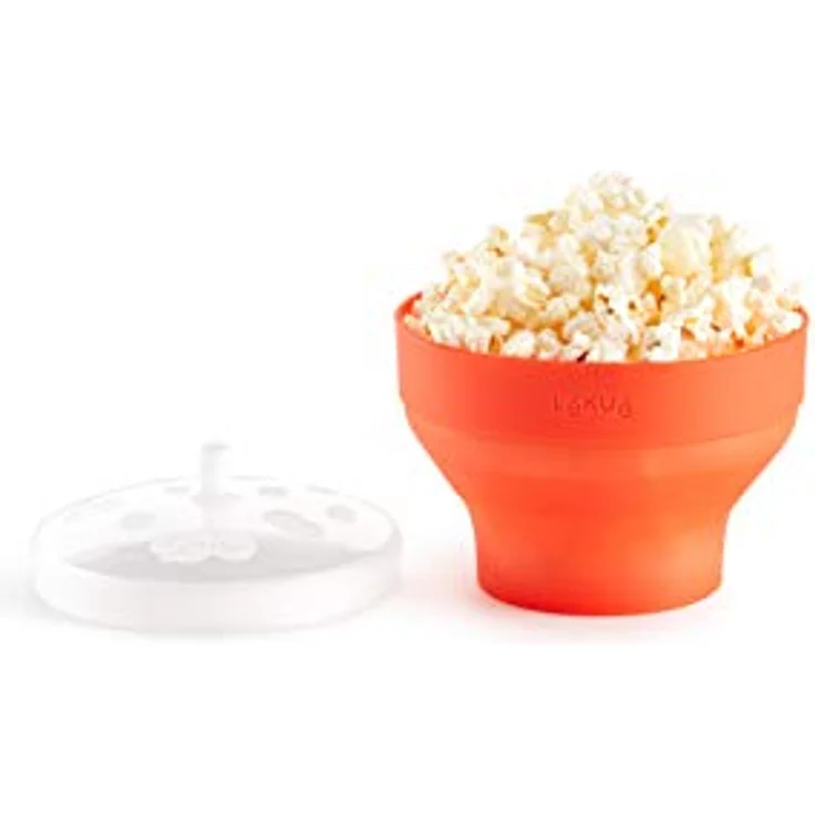 Lékué Mini-Popcorn-Set für Mikrowelle, Silikon – Bild 1