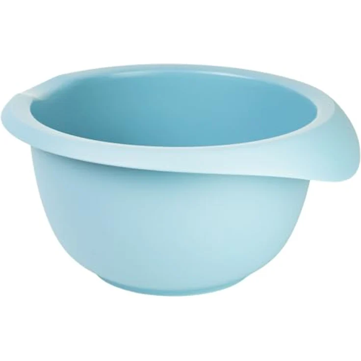 Westmark Rühr-/Backschüssel 2,5 l mit Ausgießer, Kunststoff, blau, spülmaschinengeeignet, Made in Germany – Bild 1