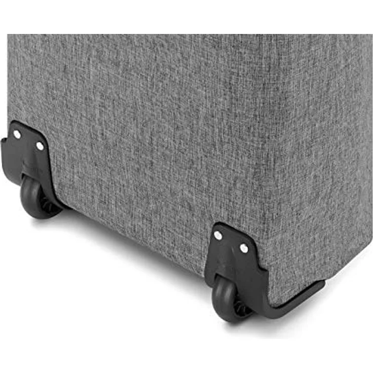 reisenthel trolley M NT7052 Einkaufsshopper mit Rollen in der Farbe silver - aus hochwertigem Polyestergewebe - wasserabweisend - B 48 x H 39,5 x T 29cm – Bild 2