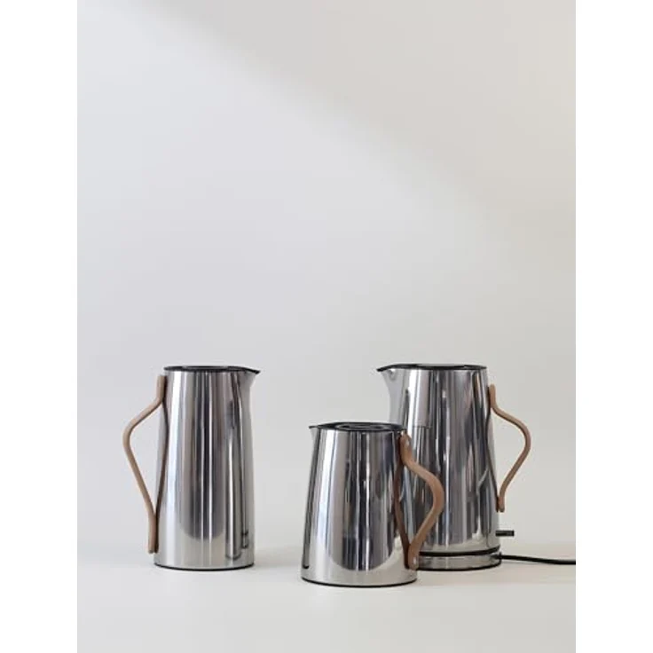 Stelton Wasserkocher Emma, Elektrischer Kocher mit Buchenholzgriff, 1,2 Liter, Trockenkoch-sicher, skandinavisches Design, EU-Stecker – Bild 5