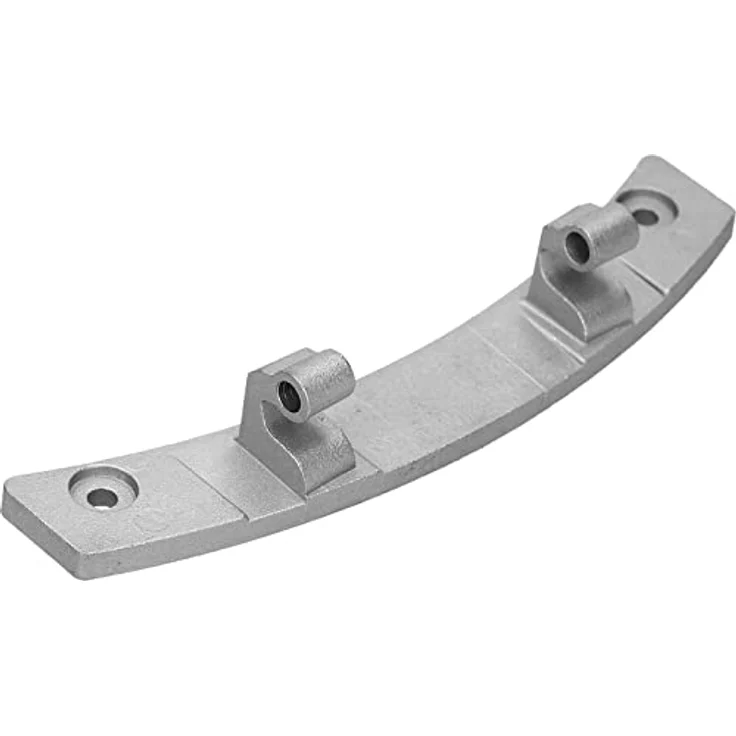 LUTH Türscharnier Glastür für Trockner, kompatibel mit Electrolux AEG Professional, hochwertiges Metall, 172 mm x 40 mm x 32 mm, Herstellernummer 136625323/3 – Bild 4