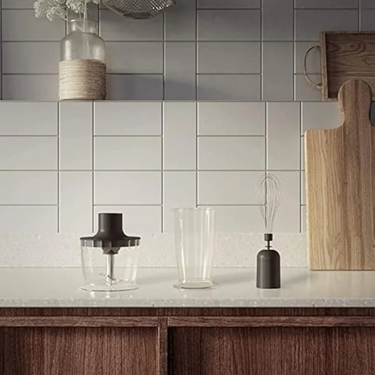 Electrolux E5HB1-6SS Create 5 Pürierstab, Schneebesen, Becher und Minizerkleinerer, 800 Watt, Edelstahl – Bild 4