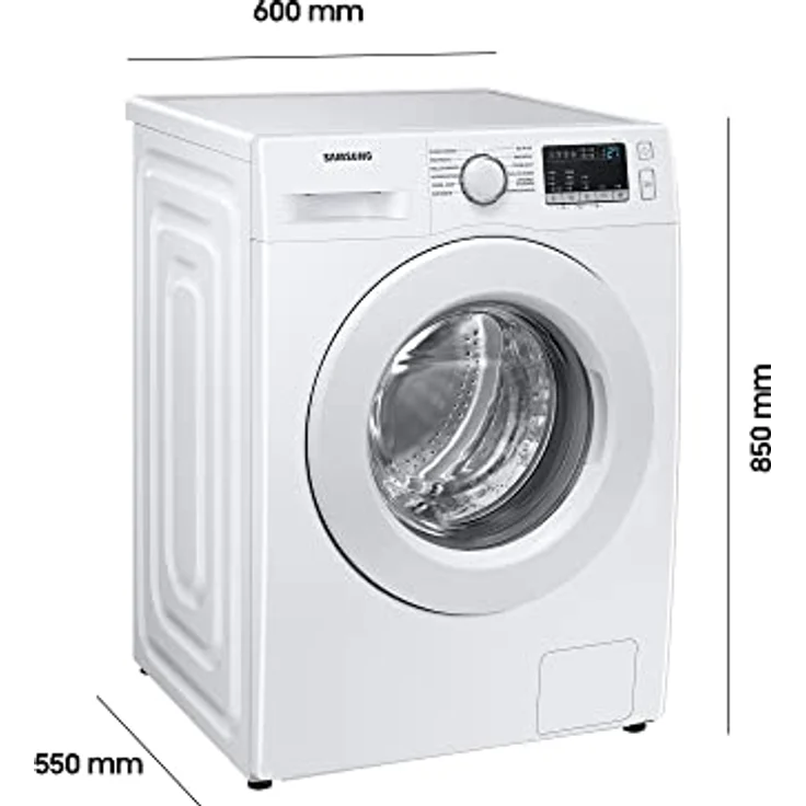 Samsung WW90T4048EE-EG, Waschmaschine, A, Fassungsvermögen 9 kg, Standgerät, Breite 60 cm – Bild 3