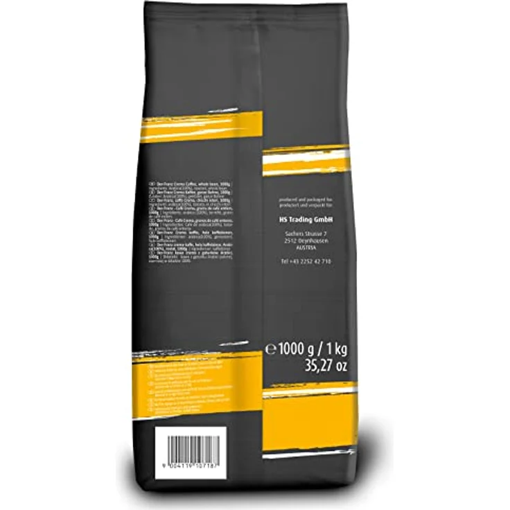 Der-Franz Crema-Kaffee UTZ, ganze Bohne, 1000 g – Bild 3