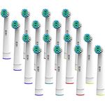 16 Stück Aufsteckbürsten kompatibel mit vielen Dontodent Zahnbürsten Ersatzbürsten Bürstenköpfe (siehe Artikelbeschreibung) von ONEBUY24