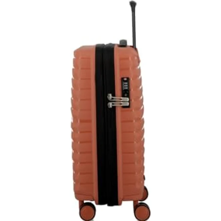 JUMP Kabinenkoffer XWave ausziehbar 4 Räder (W20) Ziegelrot, Erweiterbarer Koffer - Preisvergleich – Bild 3