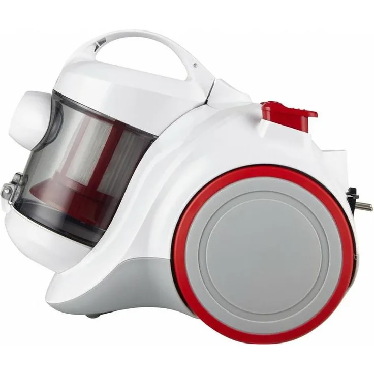 Midea C5 MC01PLWH, Beutelloser Staubsauger mit 700 W Leistung und 1,5 L Staubkapazität, Weiß