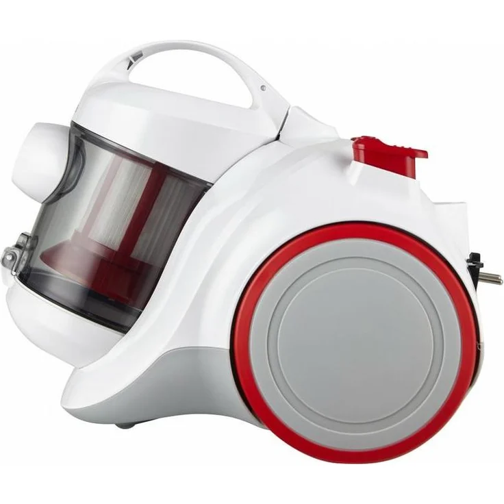 Midea C5 MC01PLWH, Beutelloser Staubsauger mit 700 W Leistung und 1,5 L Staubkapazität, Weiß