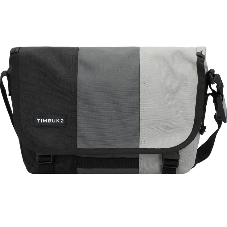 Timbuk2 Heritage Classic Messenger, Handtasche 30 cm aus wasserabweisendem Material, Grau mit geräumigem Innenfach und Tabletfach