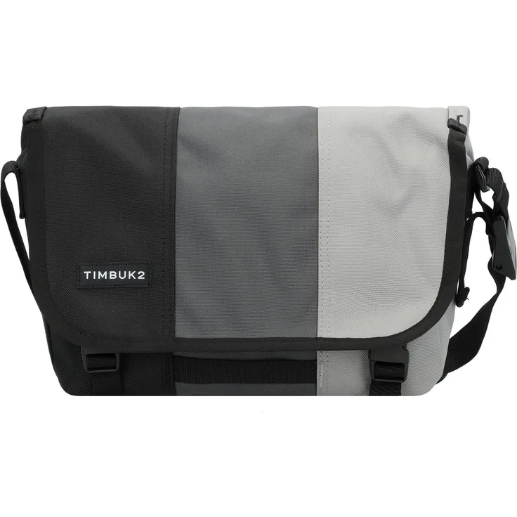 Timbuk2 Heritage Classic Messenger, Handtasche 30 cm aus wasserabweisendem Material, Grau mit geräumigem Innenfach und Tabletfach