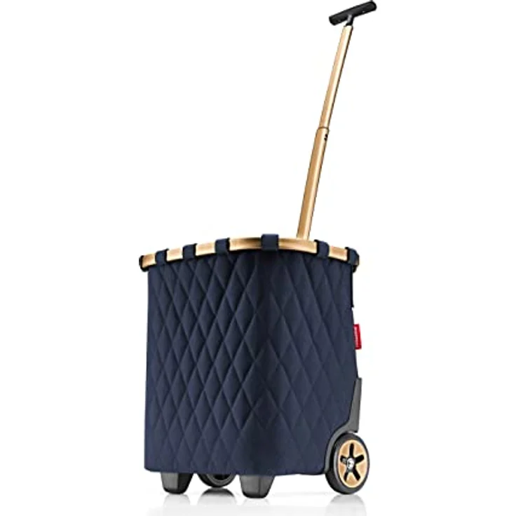 reisenthel carrycruiser Cruiser Trolley 40 Liter Einkaufstrolley, rhombus midnight gold – Bild 2