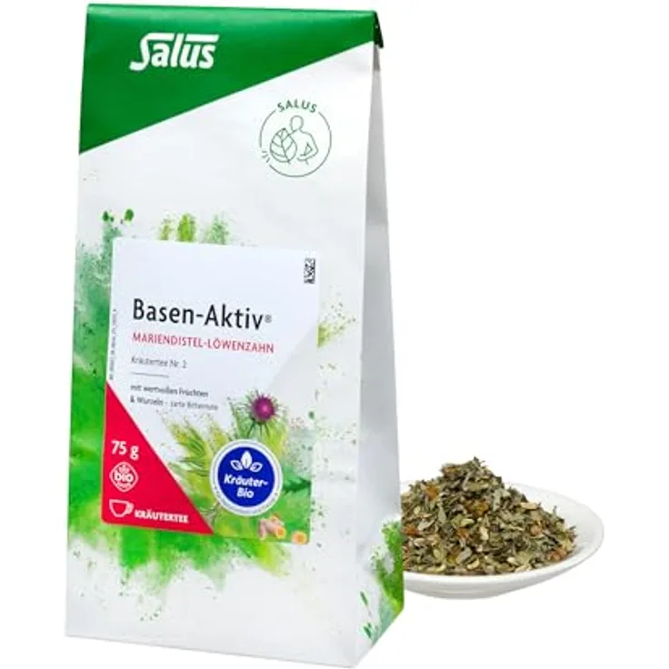 Salus Basen Aktiv Nr2Marien Loew Bio, 75 g Tee mit wertvollen Früchten und Wurzeln
