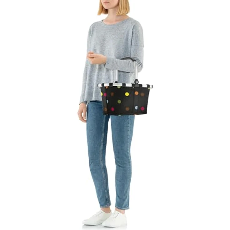 reisenthel carrybag XS Einkaufskorb 5 Liter Dekokörbchen Kinderkorb sehr klein dots – Bild 6