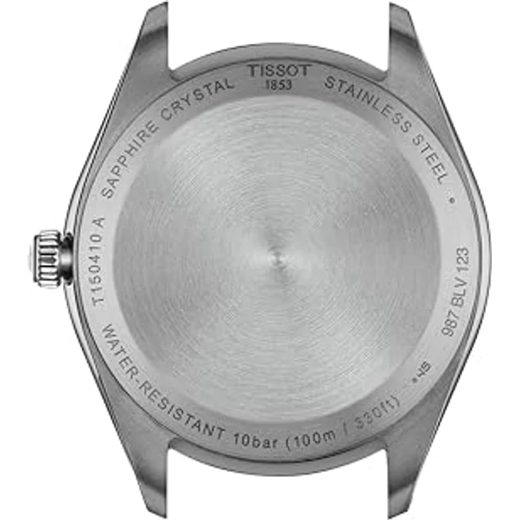 Tissot PR100 Acier, Armbanduhr mit blauem Zifferblatt, Durchmesser 40 mm – Bild 3