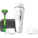 Braun IPL Silk·expert Pro 5, Haarentfernung für zuhause, mit Aufbewahrungstasche, Gillette Rasierer, 2 Aufsätze, PL5145
