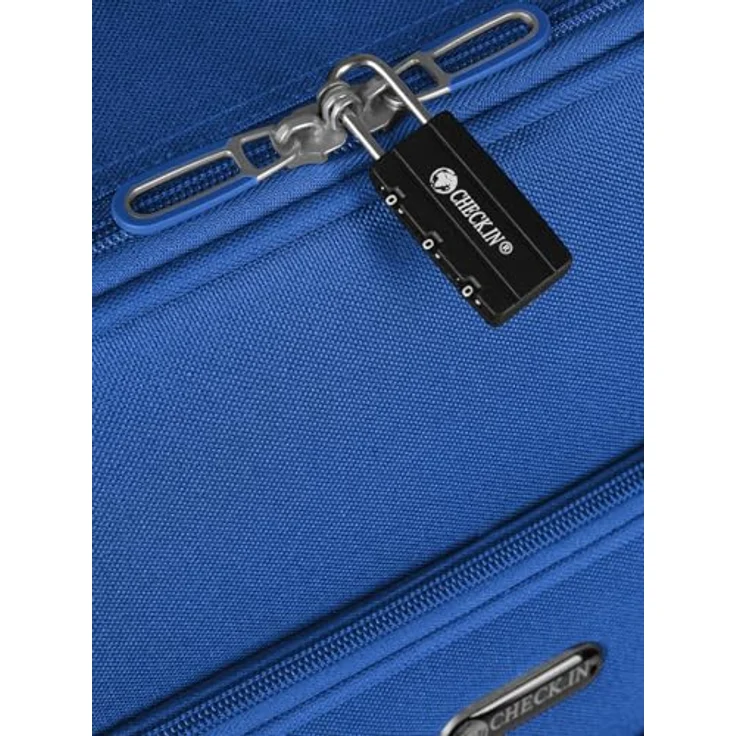 Check in CHECK.IN Koffer Sevilla 2.0, großer XL Trolley 47 x 29 x 75 cm, 92 Liter Volumen, Polyester, Teleskopgriff & 360-Grad Doppelrollen – Bild 4