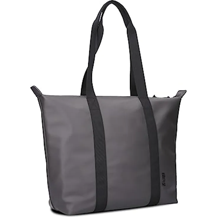 Zwei Cargo Shopper Tasche 51 cm, Einkaufstasche aus 100% Polyurethan in grau