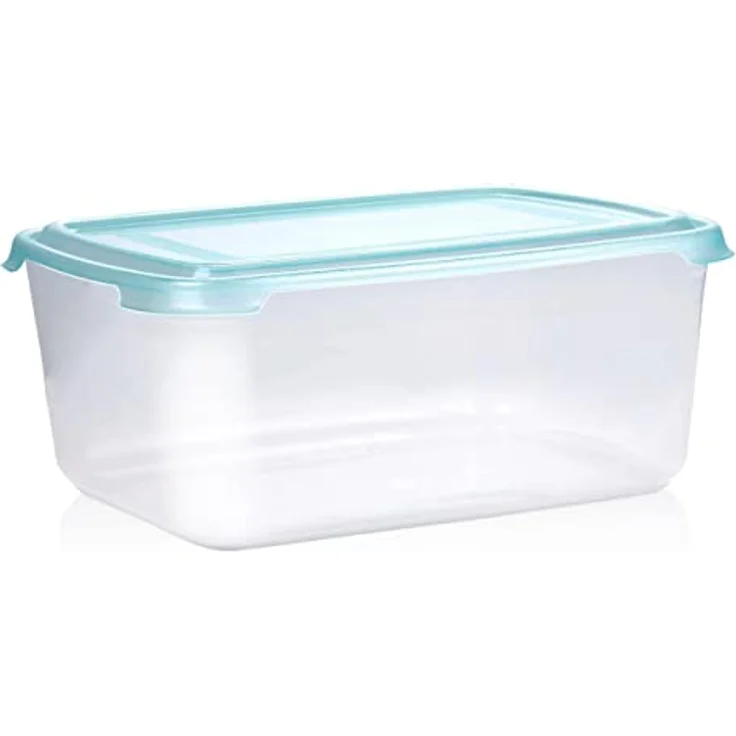 Alpina Frischhaltedosen mit Deckel 13 Teilig - Behälter-Set für Mahlzeiten - Gefrierschalen - Mikrowellen-, Gefrier- und Spülmaschinenfest - 8 x 500ML, 2x 1000ML, 2x 1150ML, 1x 6800ML – Bild 5