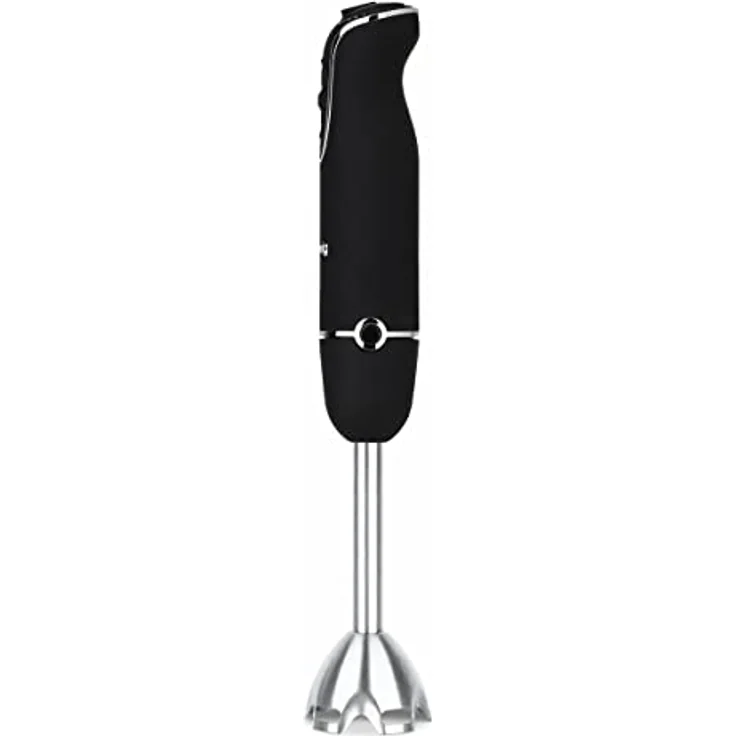 H.Koenig MIX75 Stabmixer-Set - Mixbecher, Schneebesen und Pürierstab - 5 Geschwindigkeitsstufen - 750 W - Spülmaschinenfest - Edelstahl - schwarz – Bild 5