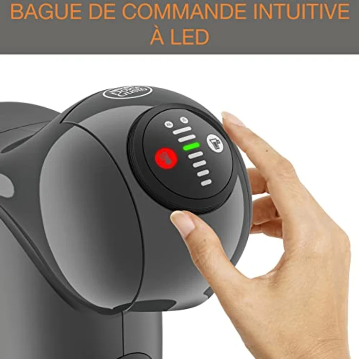 Krups Kapselmaschine Nescafé Dolce Gusto Genio S KP243B, 15bar Pumpendruck, 0,8L Wassertank, XL-Funktionalität, schwarz – Bild 8