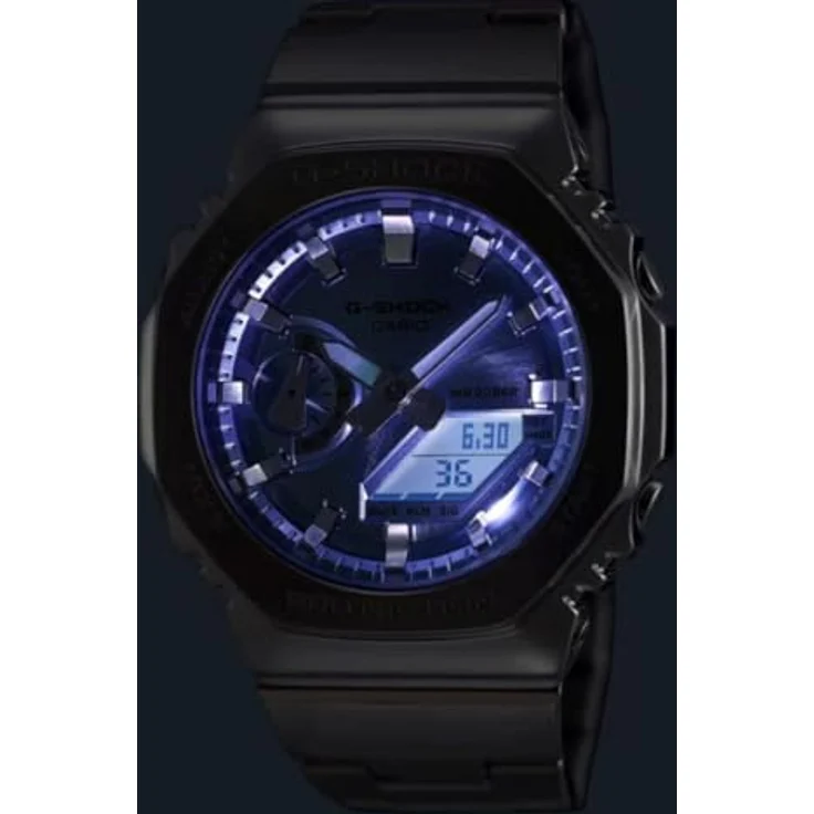 Casio GM-2110D-3A1ER G-Shock, Armbanduhr aus Stahl in Petrol, lässiger und klassischer Stil – Bild 8
