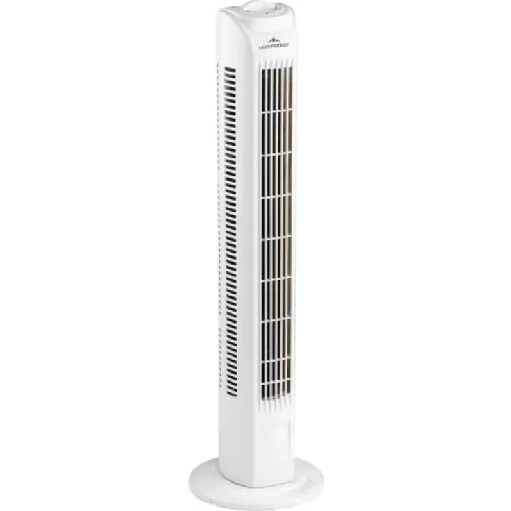 Commodoor Turmventilator Energiesparender Säulenventilator A+, 3 Geschwindigkeitsstufen, 75° Schwenkfunktion, TÜV-geprüft, Leise Betriebslautstärke (max 48dB) Turmlüfter Modernes Design – Bild 1