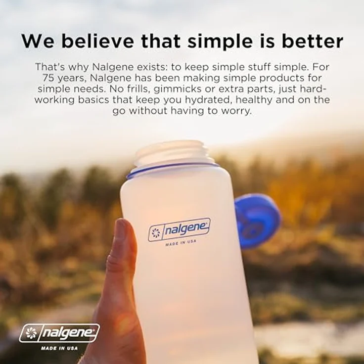 Nalgene Trinkflasche 'WH Sustain', 1 L grau – Bild 6