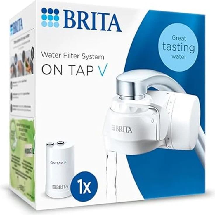 Brita OnTap V CU CE2, Wasserfilter, Weiss – Bild 2