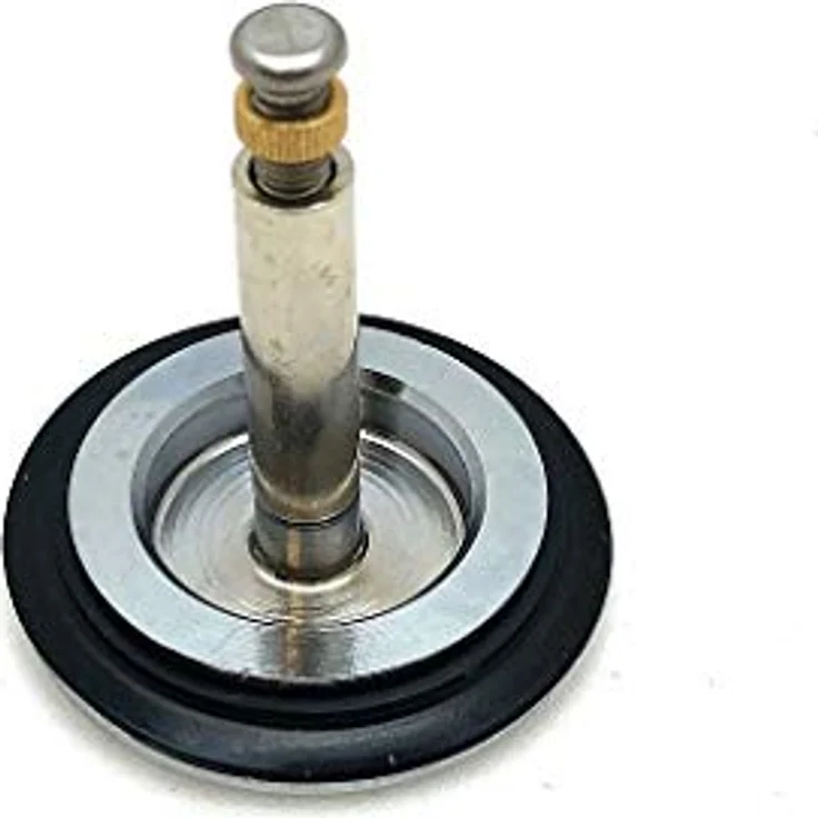 Ventilstopfen 43,8 mm Messing hartverchromt Verschlussstopfen Ablaufstopfen – Bild 4