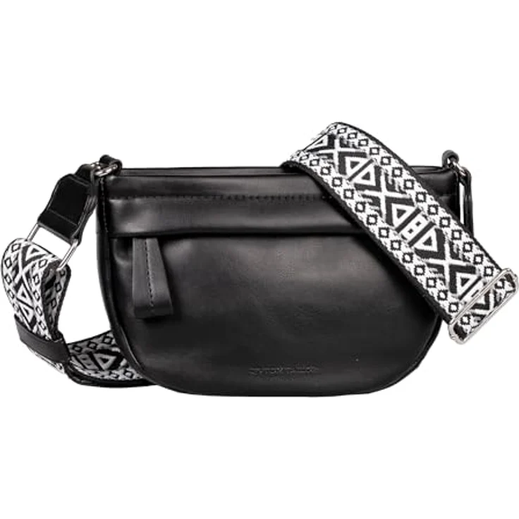 Tom Tailor Palina Shopper Tasche, 42 cm, schwarz, 100% Polyurethan, 15 cm x 29 cm – Bild 1