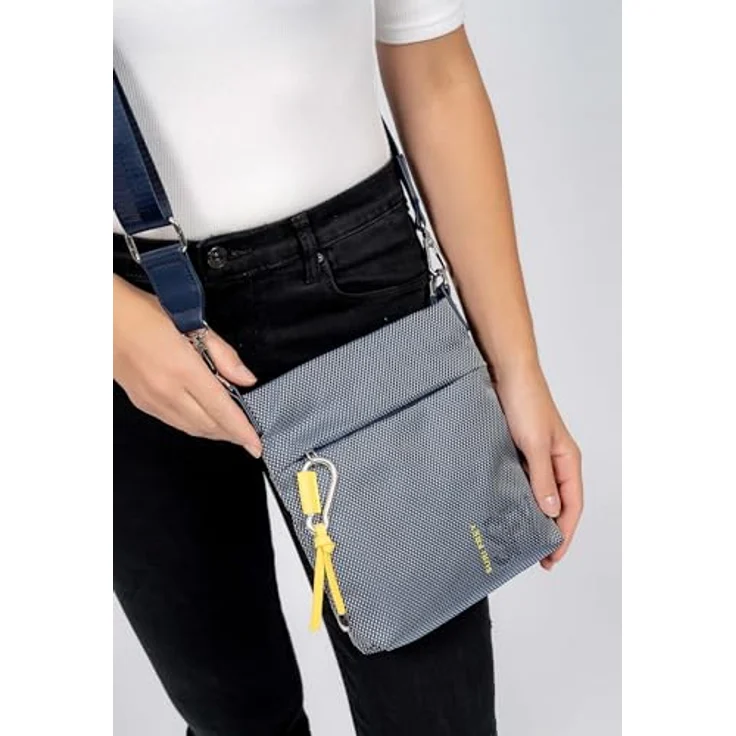 Suri Frey SURI Sports Marry, Umhängetasche aus Nylon mit Reißverschluss, 23x25x4 cm, Blau, vegan – Bild 3