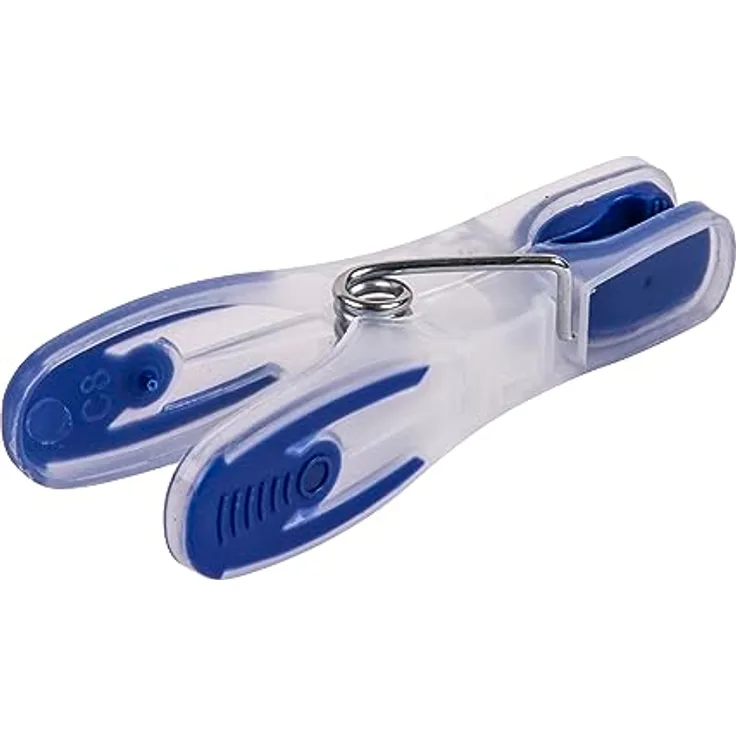 Cuncial Bi Mini Wäscheklammern, Blau, strapazierfähig, hinterlässt Keine Spuren, 20 Stück