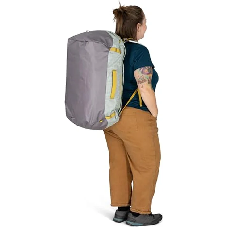 Osprey Transporter 65, Weekender Reisetasche aus 100% Nylon, 41 cm x 30 cm x 68 cm, frostige Minze-Soundwave Grau – Bild 11