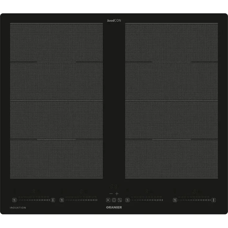 Oranier Induktions-Kochfeld FLI660, 60 cm, Multi-Slider-Bedienung, 4-fach Booster, rot LED-Anzeige - Preisvergleich