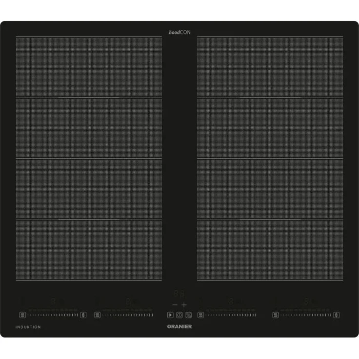 Oranier Induktions-Kochfeld FLI660, 60 cm, Multi-Slider-Bedienung, 4-fach Booster, rot LED-Anzeige - Preisvergleich – Bild 1