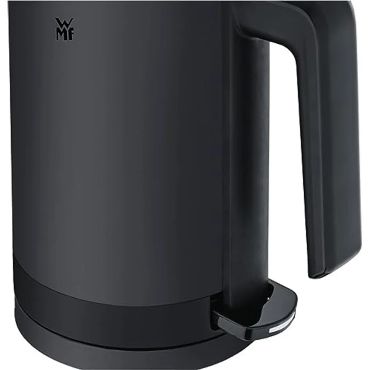 WMF KÜCHENminis Wasserkocher, 1800 Watt, 0,8 Liter, verdecktes Heizelement aus Edelstahl, Einhändiges Öffnen, Automatische Kochabschaltung, Wasserstandsanzeige, Edelstahl, schwarz – Bild 4