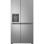 LG GSLC40PYPE, Side-by-Side Kühlkombination mit 638 l Nutzinhalt, Total NoFrost und MultiAirflow, Silber
