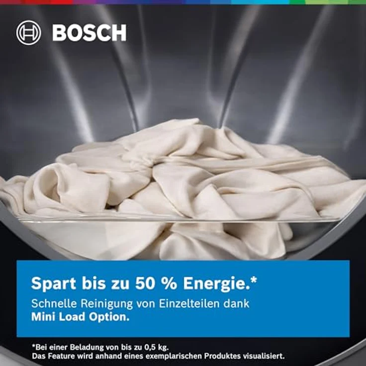 Bosch WGB244040, Frontlader-Waschmaschine, A, Fassungsvermögen 9 kg, Standgerät, Breite 60 cm, weiß – Bild 12