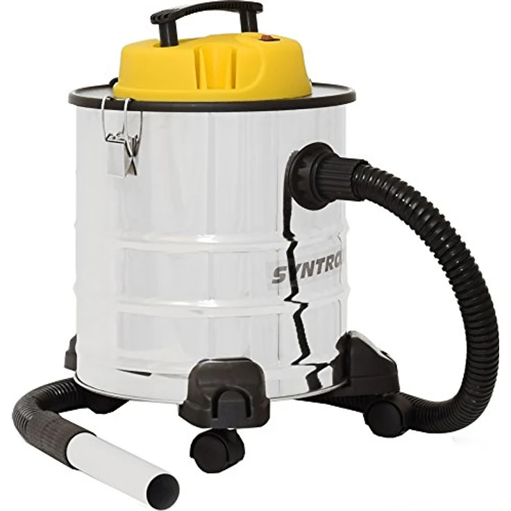 Syntrox Germany 2 in 1 Aschesauger und Staubsauger Edelstahl 20 Liter mit Motor Feinstaubsauger Aschestaubsauger Industriesauger Industriestaubsauger, 1500 Watt max. Power, Hepafiltersystem, Edelstahlbehälter – Bild 2