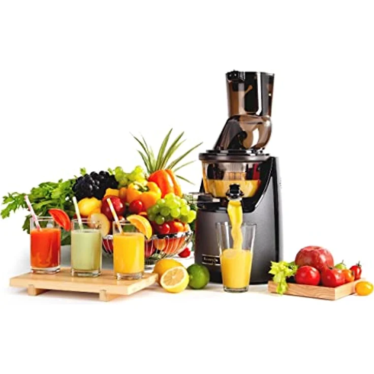 Kuvings EVO820 Slow Juicer, Entsafter, 240W, 0,4L, grau, schwarz – Bild 5